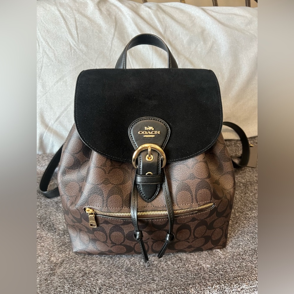 Coach Kleo Backpack in Signature Canvas